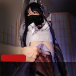 网红女神[柚子猫]COS雷电将军与士兵切磋武艺1V435M]